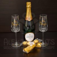 B atrice Baron Champagner Prestige BRUT mit individuelle Gl sern